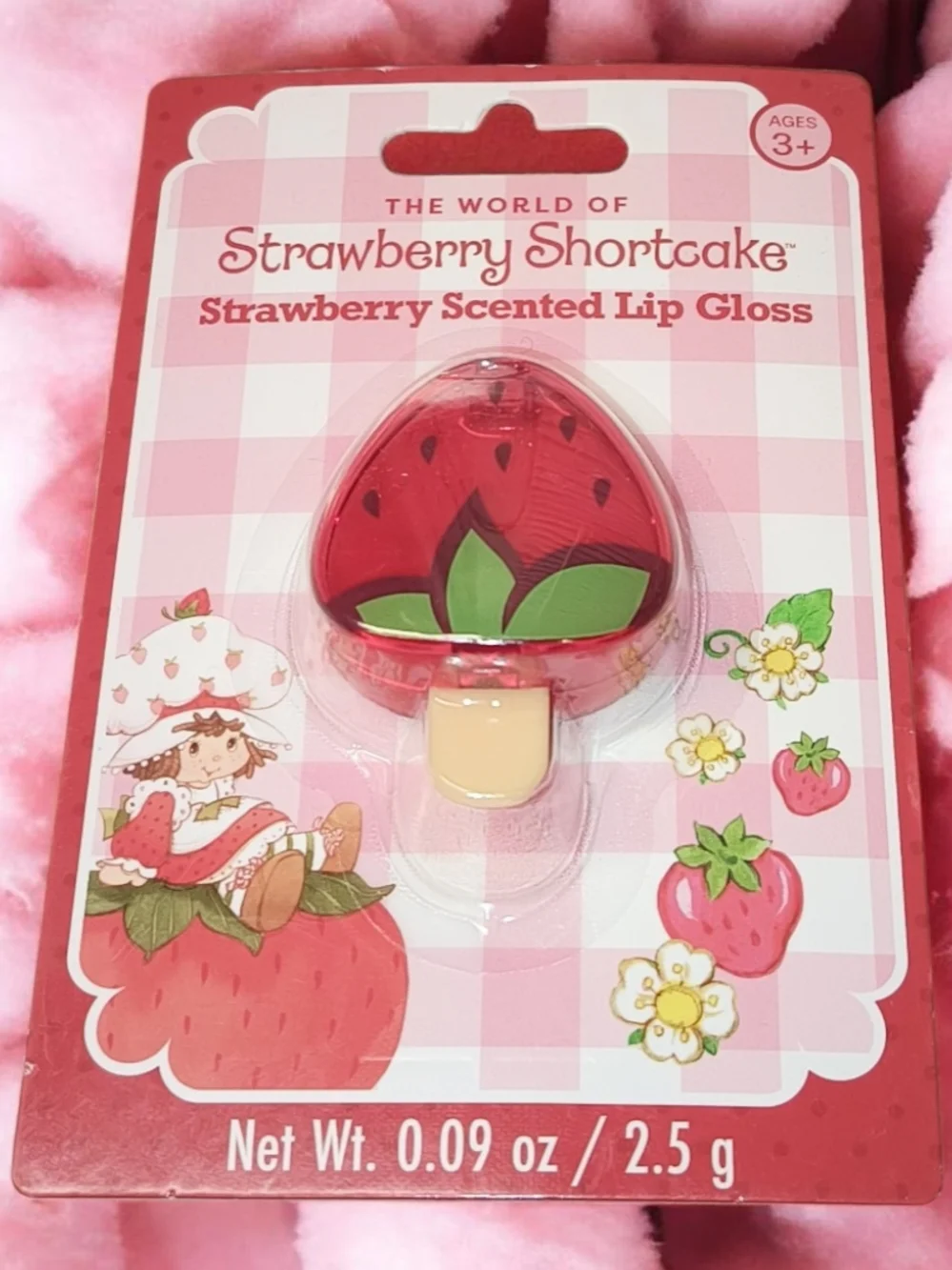 Strawberry Shortcake Scented Lip Gloss & Lip Scrub 2 Piece Bundle